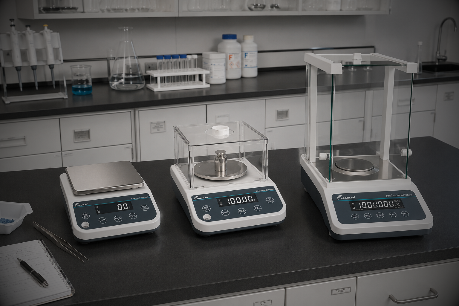 Analytical Balances, Semi-Micro Balances Dual Range, Precision Balances and Laboratory Scales for Modern Laboratories