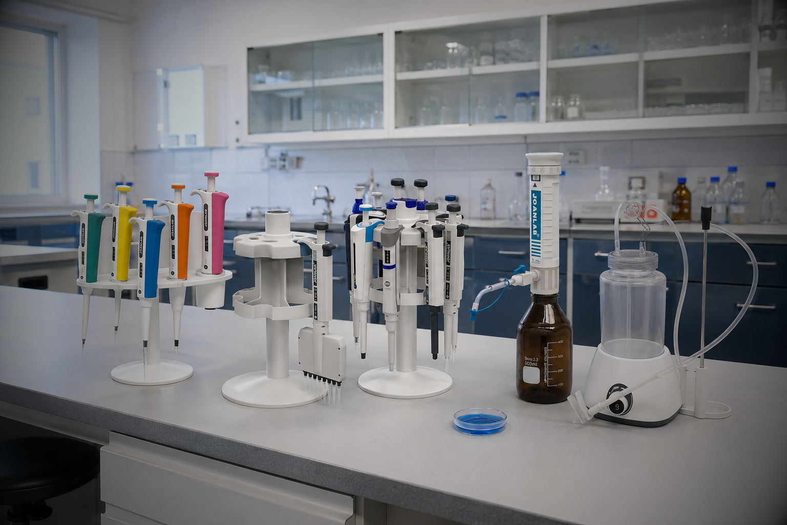Building an Efficient Liquid Handling Workflow for a General Laboratory
